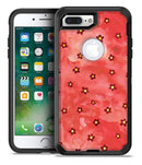 Cute Watercolor Flowers over Red - iPhone 7 Plus/8 Plus OtterBox Case & Skin Kits