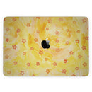 MacBook Pro with Touch Bar Skin Kit - Cute_Watercolor_Flowers_over_Yellow-MacBook_13_Touch_V3.jpg?