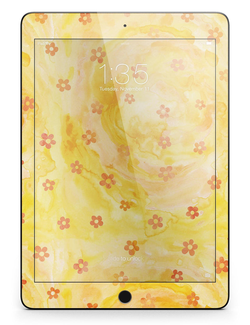 Cute_Watercolor_Flowers_over_Yellow_-_iPad_Pro_97_-_View_6.jpg