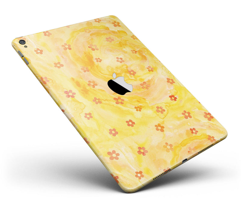 Cute_Watercolor_Flowers_over_Yellow_-_iPad_Pro_97_-_View_1.jpg