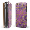 Daisy Pedals Over Purple Cloud Mix iPhone 6/6s or 6/6s Plus 2-Piece Hybrid INK-Fuzed Case
