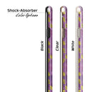 Daisy Pedals Over Purple Cloud Mix iPhone 6/6s or 6/6s Plus 2-Piece Hybrid INK-Fuzed Case