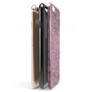 Daisy Pedals Over Purple Cloud Mix iPhone 6/6s or 6/6s Plus 2-Piece Hybrid INK-Fuzed Case