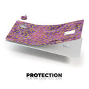 Daisy Pedals Over Purple Cloud Mix - Premium Protective Decal Skin-Kit for the Apple Credit Card