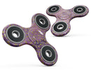Daisy Pedals Over Purple Cloud Mix Full-Body Fidget Spinner Skin-Kit
