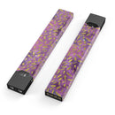 Daisy Pedals Over Purple Cloud Mix - Premium Decal Protective Skin-Wrap Sticker compatible with the Juul Labs vaping device