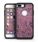 Daisy Pedals Over Purple Cloud Mix - iPhone 7 or 7 Plus Commuter Case Skin Kit
