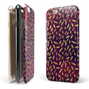Daisy Pedals Over Red and Blue Cloud Mix iPhone 6/6s or 6/6s Plus 2-Piece Hybrid INK-Fuzed Case