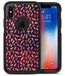 Daisy Pedals Over Red and Blue Cloud Mix - iPhone X OtterBox Case & Skin Kits