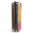Dark 4 Absorbed Watercolor Texture iPhone 6/6s or 6/6s Plus 2-Piece Hybrid INK-Fuzed Case