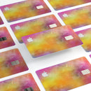 Dark 4 Absorbed Watercolor Texture - Premium Protective Decal Skin-Kit for the Apple Credit Card