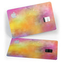 Dark 4 Absorbed Watercolor Texture - Premium Protective Decal Skin-Kit for the Apple Credit Card