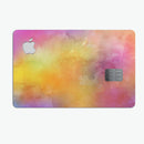 Dark 4 Absorbed Watercolor Texture - Premium Protective Decal Skin-Kit for the Apple Credit Card