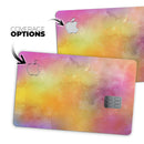 Dark 4 Absorbed Watercolor Texture - Premium Protective Decal Skin-Kit for the Apple Credit Card