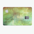 Dark 862 Absorbed Watercolor Texture - Premium Protective Decal Skin-Kit for the Apple Credit Card