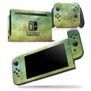 Dark 862 Absorbed Watercolor Texture - Skin Wrap Decal for Nintendo Switch Lite Console & Dock - 3DS XL - 2DS - Pro - DSi - Wii - Joy-Con Gaming Controller