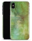 Dark 862 Absorbed Watercolor Texture - iPhone X Clipit Case