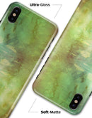 Dark 862 Absorbed Watercolor Texture - iPhone X Clipit Case