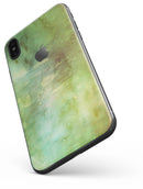 Dark 862 Absorbed Watercolor Texture - iPhone X Skin-Kit