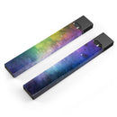 Dark 9711 Absorbed Watercolor Texture - Premium Decal Protective Skin-Wrap Sticker compatible with the Juul Labs vaping device