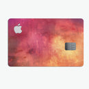 Dark 9797 Absorbed Watercolor Texture - Premium Protective Decal Skin-Kit for the Apple Credit Card