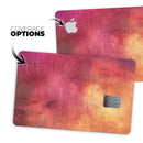 Dark 9797 Absorbed Watercolor Texture - Premium Protective Decal Skin-Kit for the Apple Credit Card