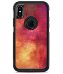 Dark 9797 Absorbed Watercolor Texture - iPhone X OtterBox Case & Skin Kits