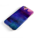 Dark Absorbed Watercolor Texture iPhone 6/6s or 6/6s Plus 2-Piece Hybrid INK-Fuzed Case