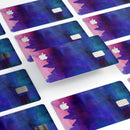 Dark Absorbed Watercolor Texture - Premium Protective Decal Skin-Kit for the Apple Credit Card