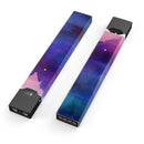 Dark Absorbed Watercolor Texture - Premium Decal Protective Skin-Wrap Sticker compatible with the Juul Labs vaping device