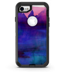 Dark Absorbed Watercolor Texture - iPhone 7 or 8 OtterBox Case & Skin Kits