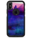 Dark Absorbed Watercolor Texture - iPhone X OtterBox Case & Skin Kits