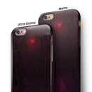 Dark Age Geometric V13 iPhone 6/6s or 6/6s Plus 2-Piece Hybrid INK-Fuzed Case