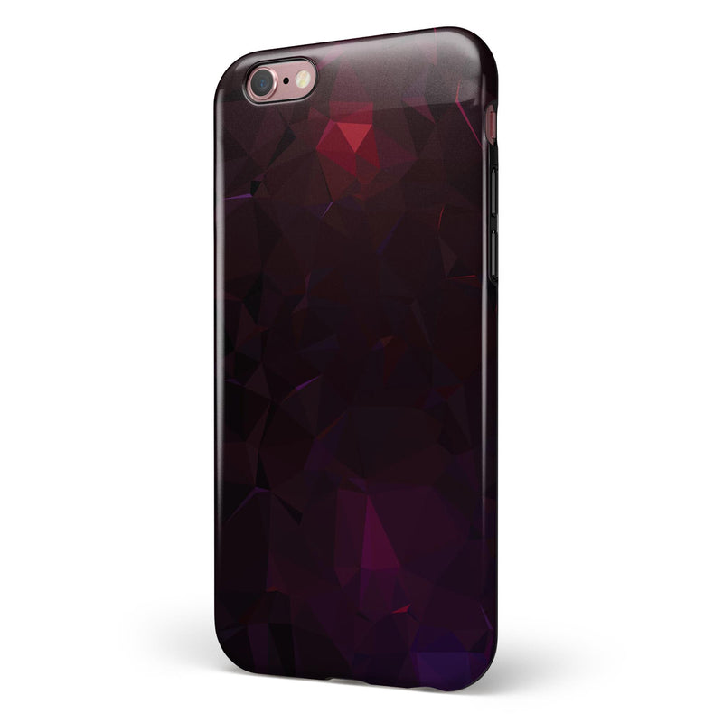 Dark Age Geometric V13 iPhone 6/6s or 6/6s Plus 2-Piece Hybrid INK-Fuzed Case