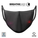 Dark Age Geometric V13 - Made in USA Mouth Cover Unisex Anti-Dust Cotton Blend Reusable & Washable Face Mask with Adjustable Sizing for Adult or Child