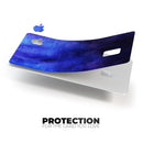 Dark Blue Absorbed Watercolor Texture - Premium Protective Decal Skin-Kit for the Apple Credit Card