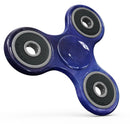 Dark Blue Absorbed Watercolor Texture Full-Body Fidget Spinner Skin-Kit