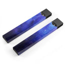Dark Blue Absorbed Watercolor Texture - Premium Decal Protective Skin-Wrap Sticker compatible with the Juul Labs vaping device