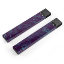 Dark Blue Geometric V15 - Premium Decal Protective Skin-Wrap Sticker compatible with the Juul Labs vaping device