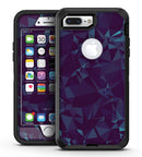 Dark Blue Geometric V15 - iPhone 7 Plus/8 Plus OtterBox Case & Skin Kits