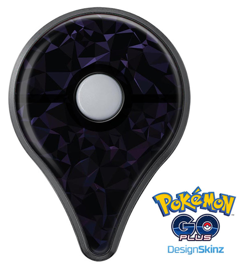 Dark Blue Geometric V21 Pokémon GO Plus Vinyl Protective Decal Skin Kit