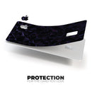 Dark Blue Geometric V21 - Premium Protective Decal Skin-Kit for the Apple Credit Card