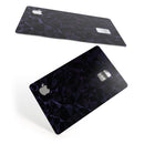 Dark Blue Geometric V21 - Premium Protective Decal Skin-Kit for the Apple Credit Card