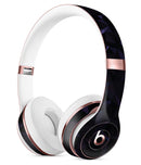 Dark Blue Geometric V21 Full-Body Skin Kit for the Beats by Dre Solo 3 Wireless Headphones