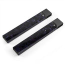 Dark Blue Geometric V21 - Premium Decal Protective Skin-Wrap Sticker compatible with the Juul Labs vaping device