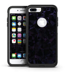 Dark Blue Geometric V21 - iPhone 7 or 7 Plus Commuter Case Skin Kit
