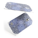 Dark Blue Indian Ornament - Premium Protective Decal Skin-Kit for the Apple Credit Card