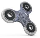 Dark Blue Indian Ornament Full-Body Fidget Spinner Skin-Kit