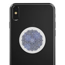 Dark Blue Indian Ornament - Skin Kit for PopSockets and other Smartphone Extendable Grips & Stands
