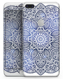 Dark Blue Indian Ornament - Skin-kit for the iPhone 8 or 8 Plus